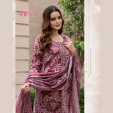 Mystic 9 Sofiya Volume 2 Design Number 2007 Cambric Cotton Kurti Set